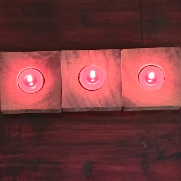 Square Wooden Tlites